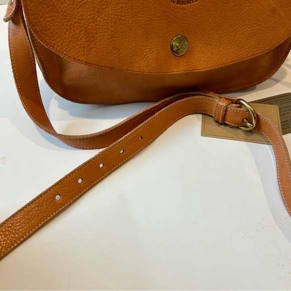 Il Bisonte Genuine Leather crossbody over shoulder handbag - Picture 8 of 13
